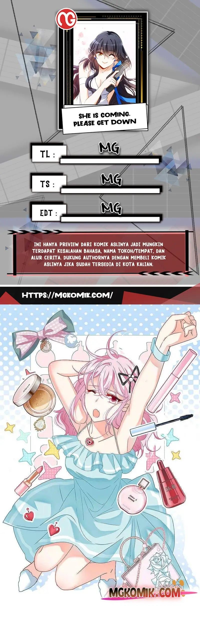 She Is Coming, Please Get Down! chapter 83.2 halaman 1
