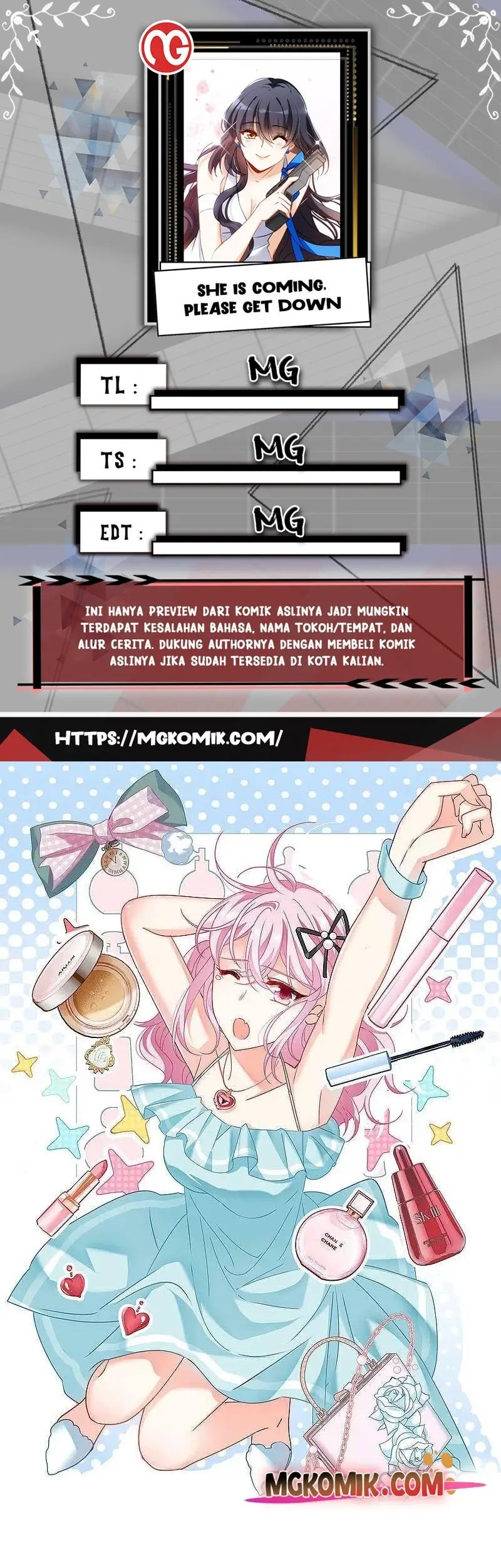 She Is Coming, Please Get Down! chapter 84.2 halaman 1
