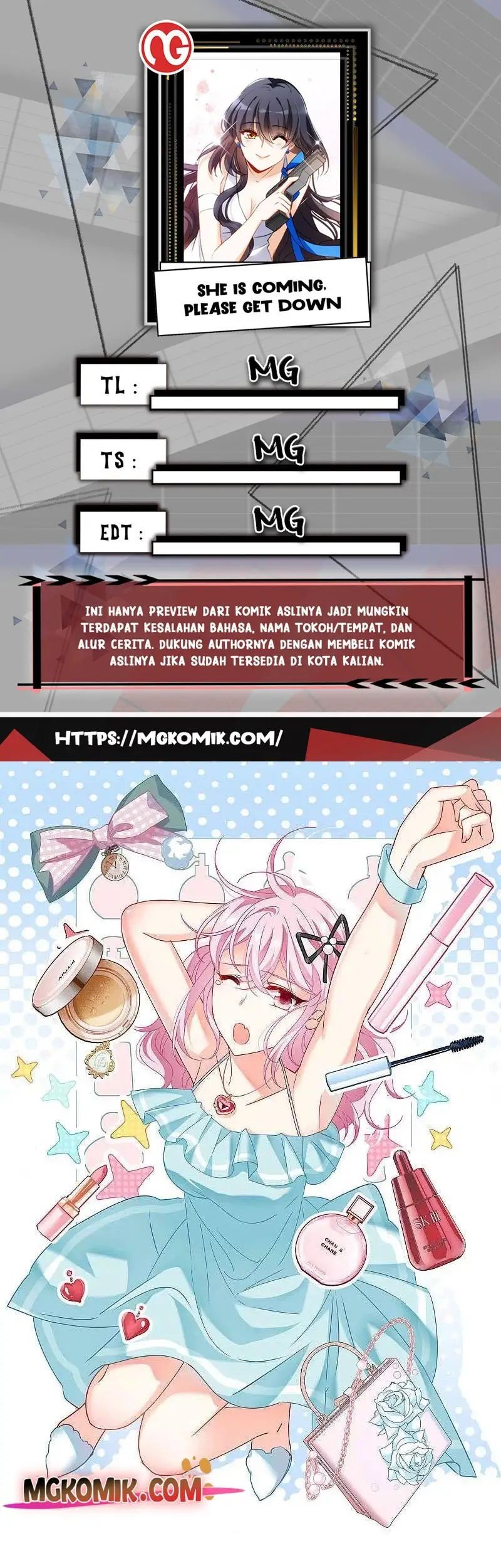 She Is Coming, Please Get Down! chapter 85.2 halaman 1