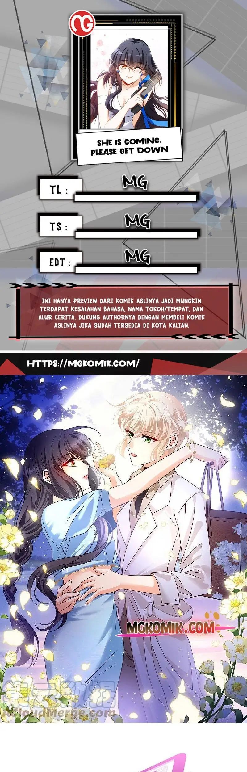 She Is Coming, Please Get Down! chapter 87.1 halaman 1