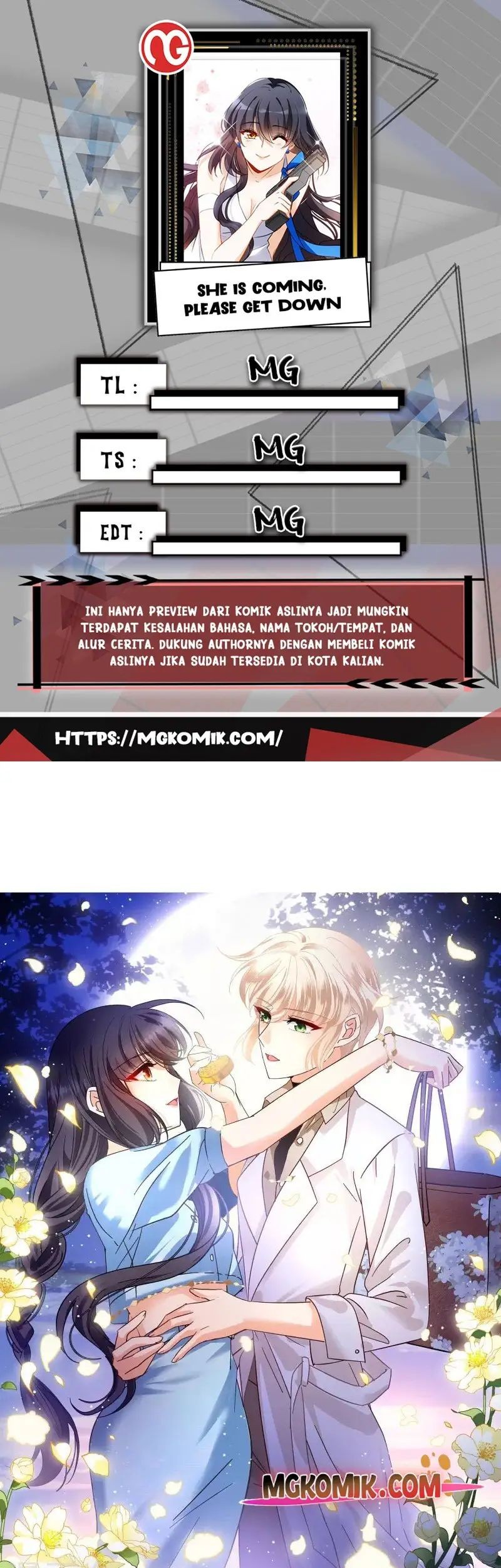 She Is Coming, Please Get Down! chapter 88.2 halaman 1