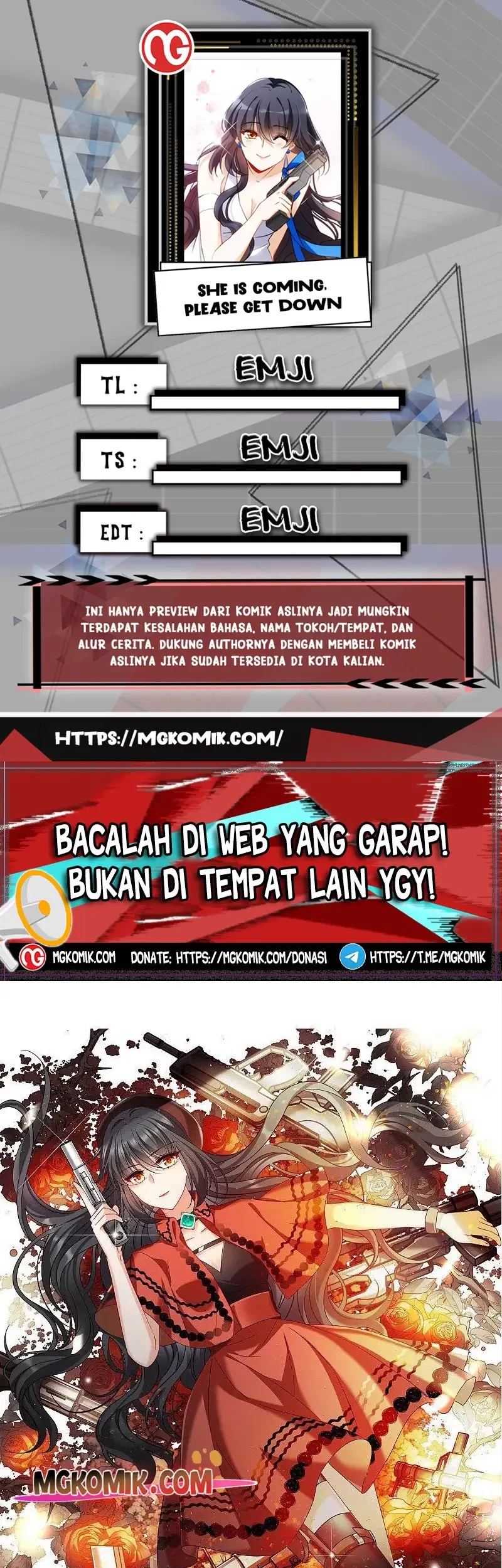 She Is Coming, Please Get Down! Bab 96.1 halaman 1