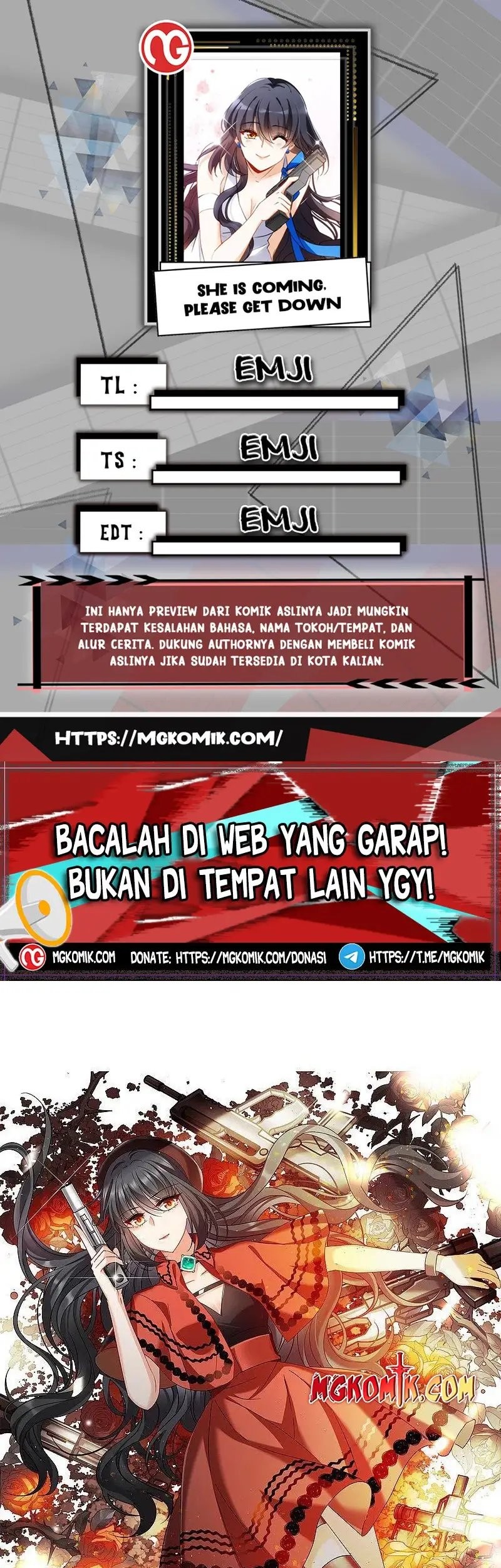 She Is Coming, Please Get Down! Bab 99.1 halaman 1