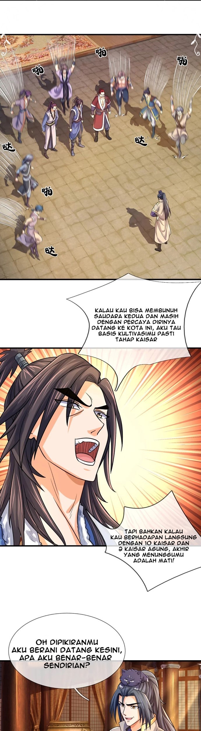 Shenwu Tianzun Bab 348 halaman 12