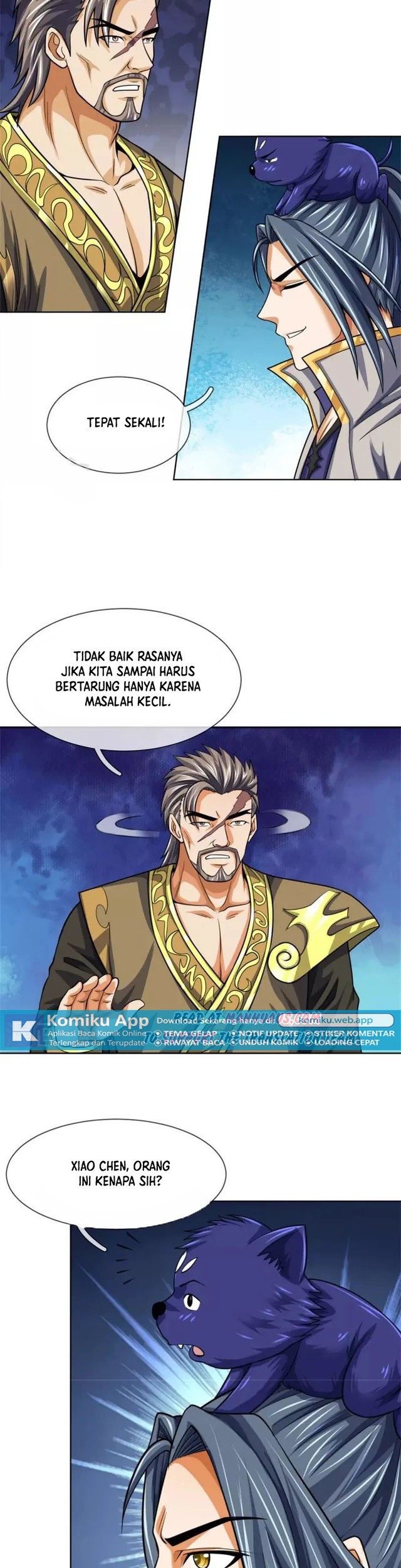 Shenwu Tianzun Bab 482 halaman 18