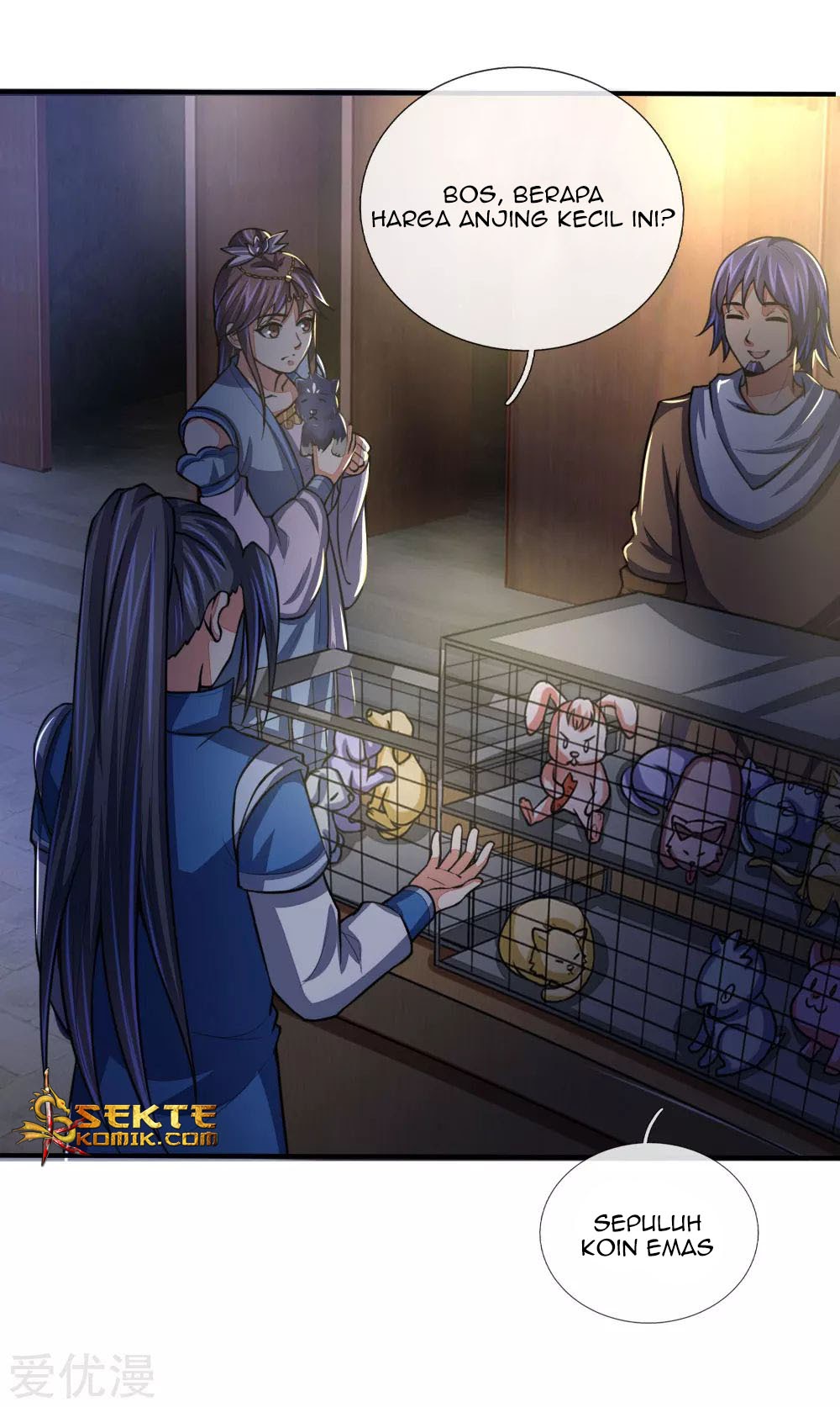 Shenwu Tianzun chapter 74 halaman 9