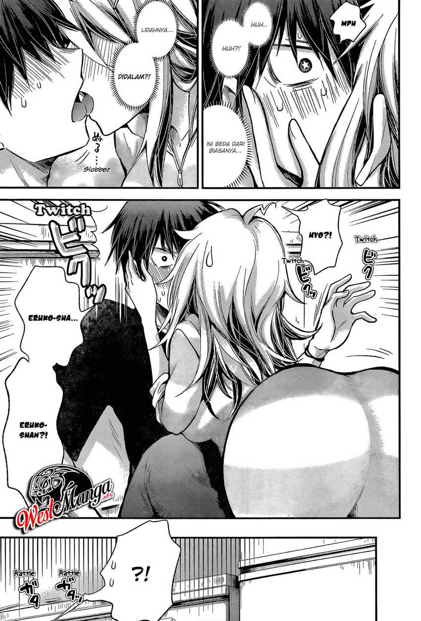 Shingeki no Eroko-san Bab 13 halaman 17