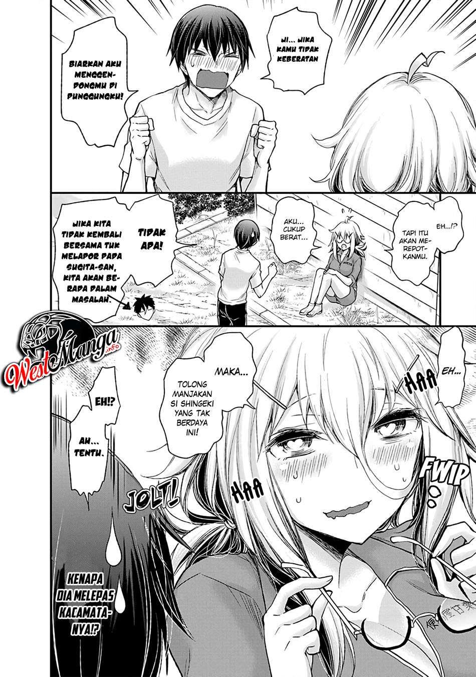 Shingeki no Eroko-san Bab 2 halaman 21