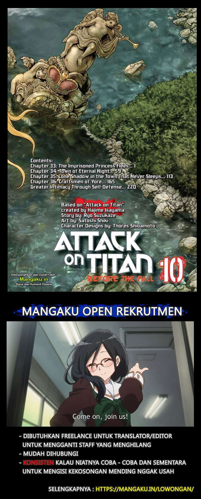 Shingeki no Kyojin – Before the Fall Bab 33.1 halaman 4