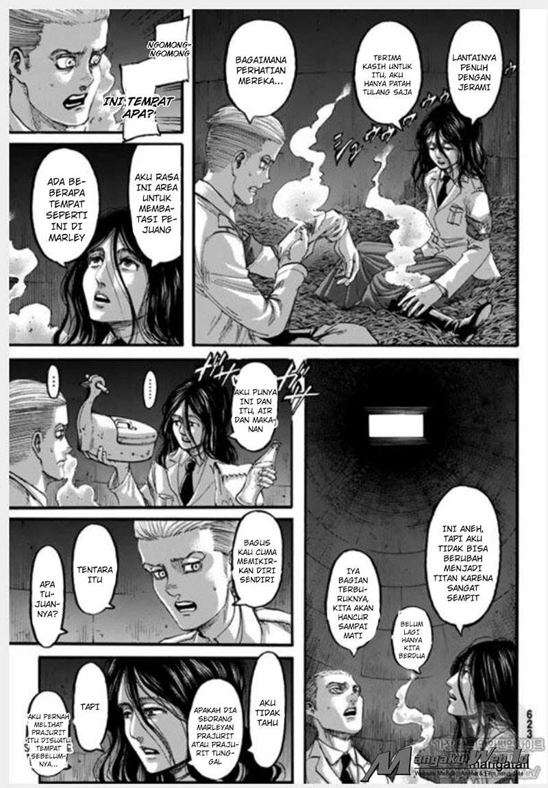 Shingeki no Kyojin Bab 100 halaman 13