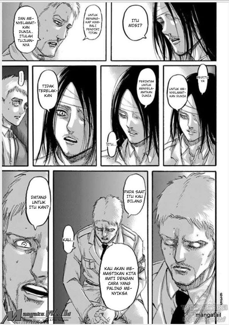 Shingeki no Kyojin Bab 100 halaman 25