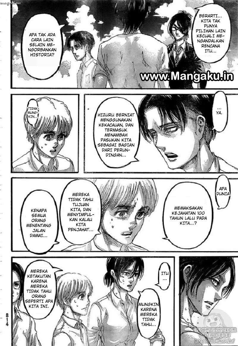 Shingeki no Kyojin Bab 108 halaman 16