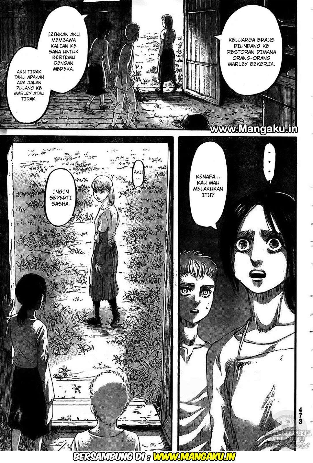 Shingeki no Kyojin Bab 109 halaman 46