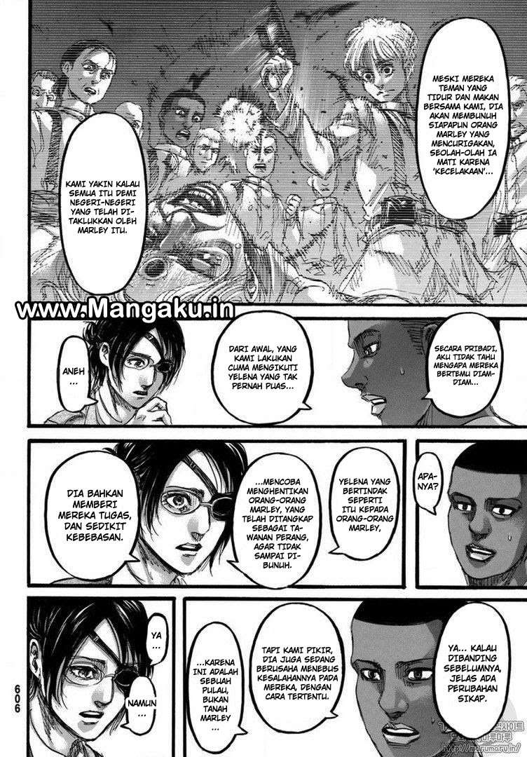 Shingeki no Kyojin Bab 110 halaman 17