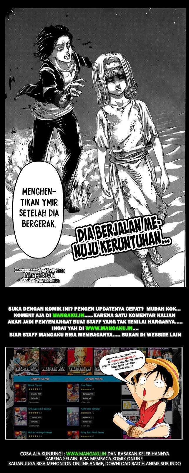 Shingeki no Kyojin Bab 121 halaman 45