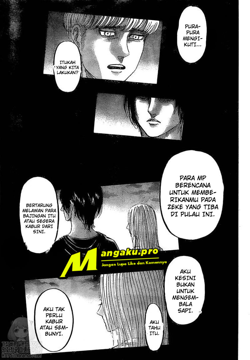 Shingeki no Kyojin Bab 130.1 halaman 10