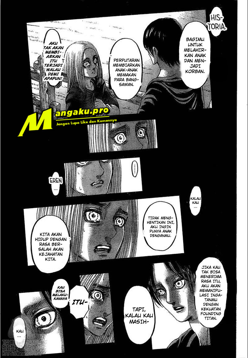 Shingeki no Kyojin Bab 130.1 halaman 14