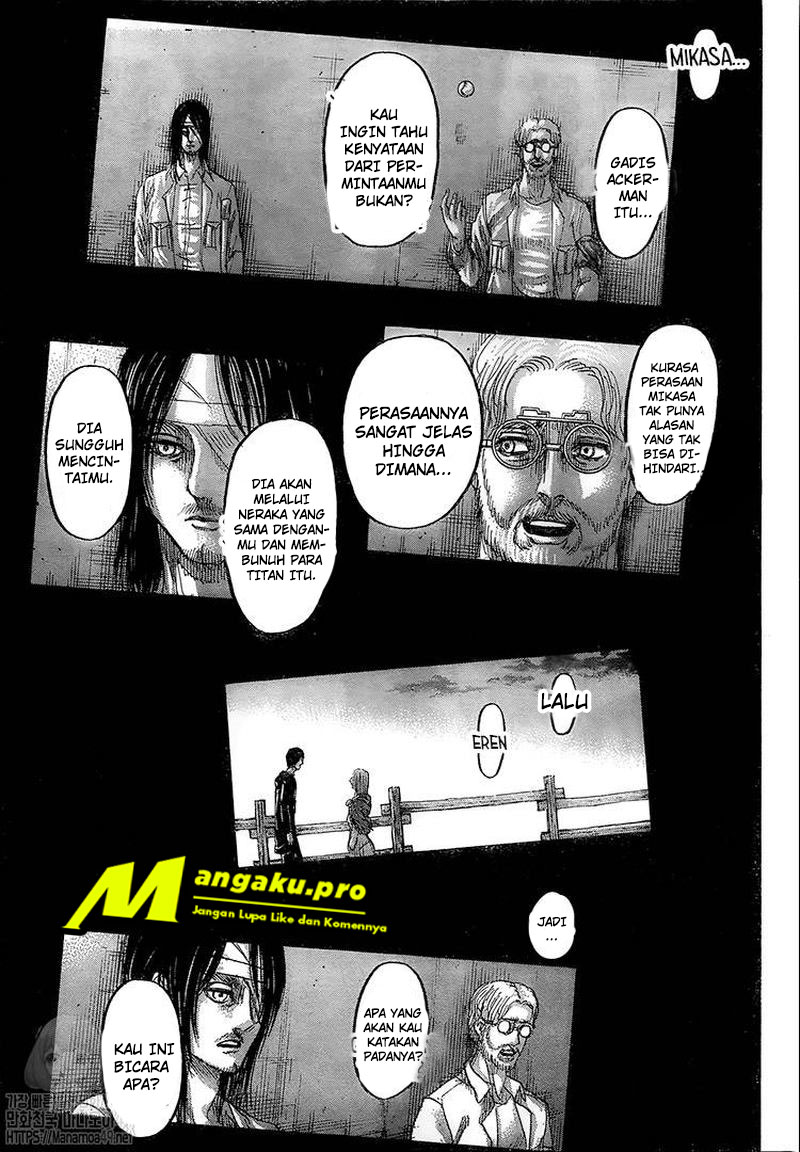 Shingeki no Kyojin Bab 130.1 halaman 16