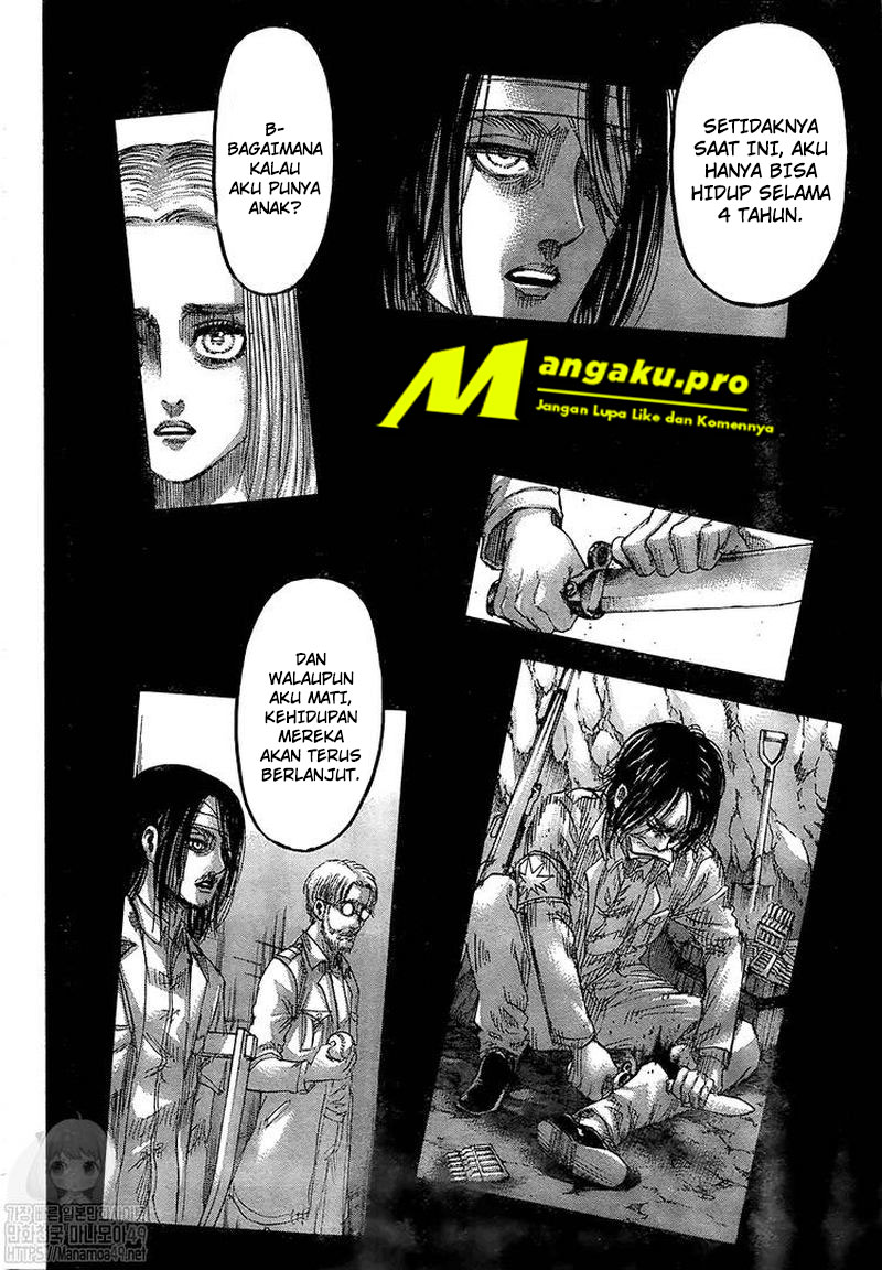 Shingeki no Kyojin Bab 130.1 halaman 17