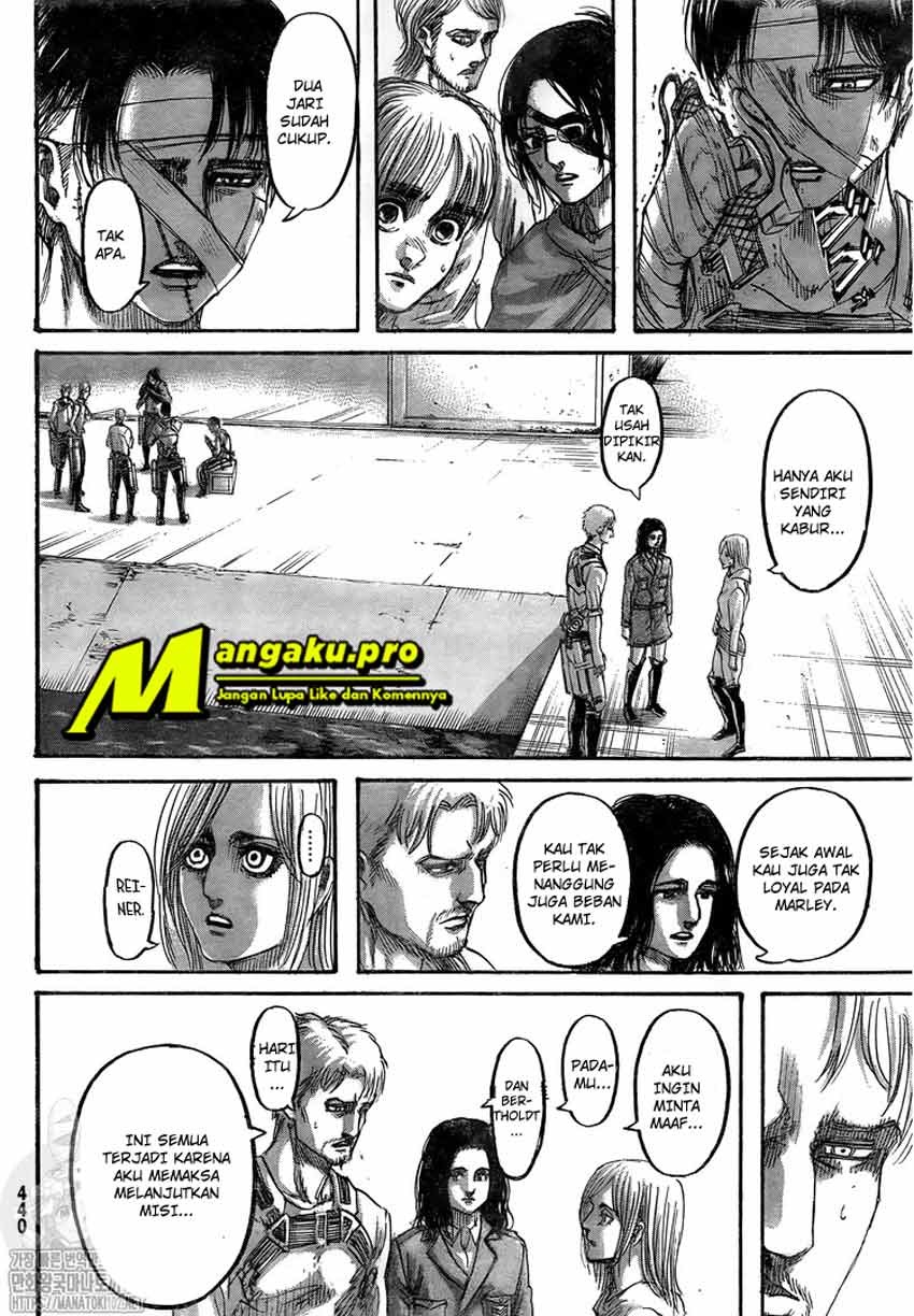 Shingeki no Kyojin chapter 132.1 halaman 17