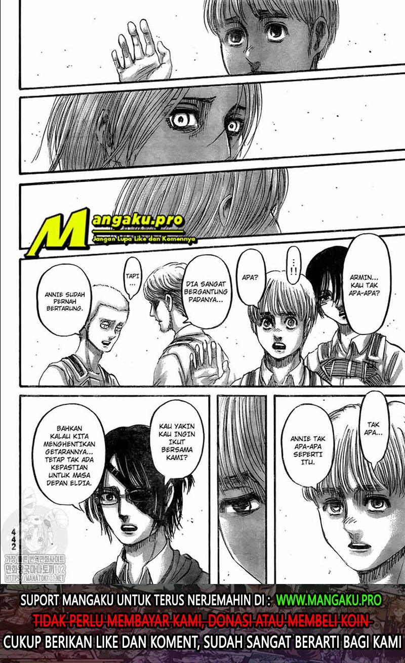 Shingeki no Kyojin chapter 132.1 halaman 19