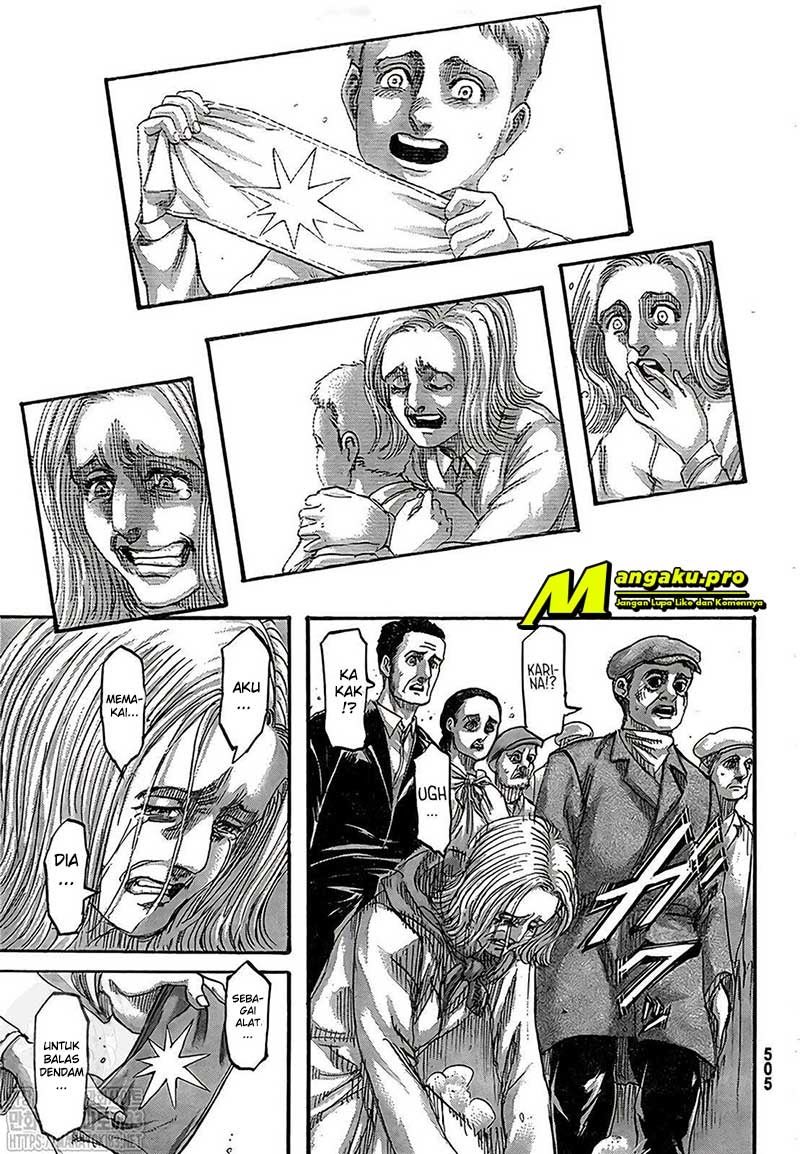 Shingeki no Kyojin Bab 134.1 halaman 15