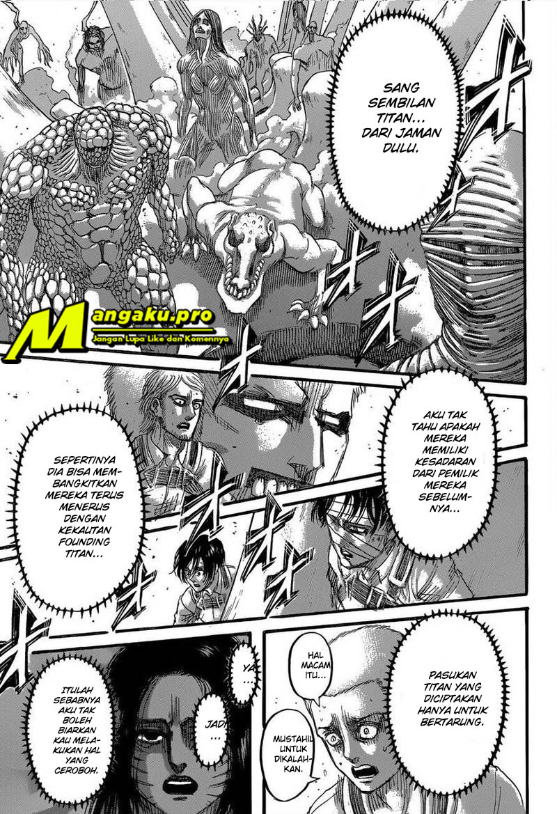 Shingeki no Kyojin chapter 135.1 halaman 17