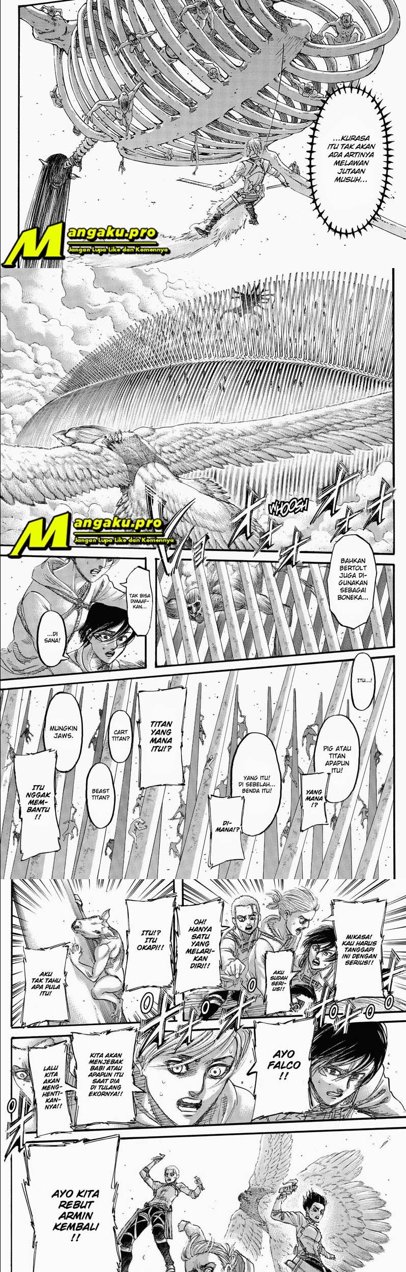 Shingeki no Kyojin Bab 136.2 halaman 3