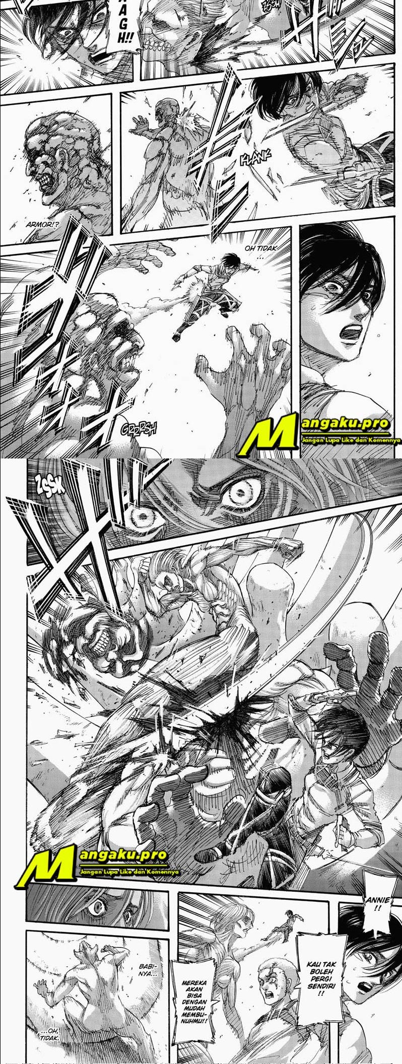 Shingeki no Kyojin Bab 136.2 halaman 8