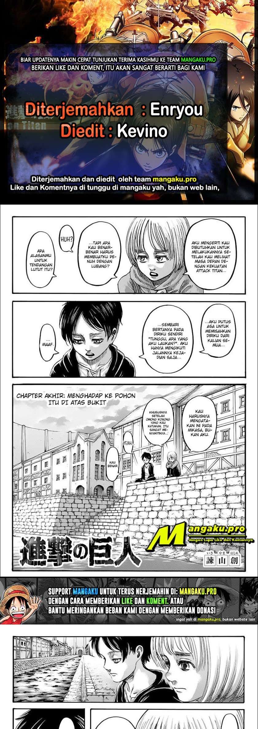 Shingeki no Kyojin Bab 139.1 halaman 1