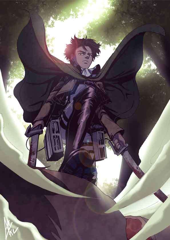 Shingeki no Kyojin Bab 14 halaman 4