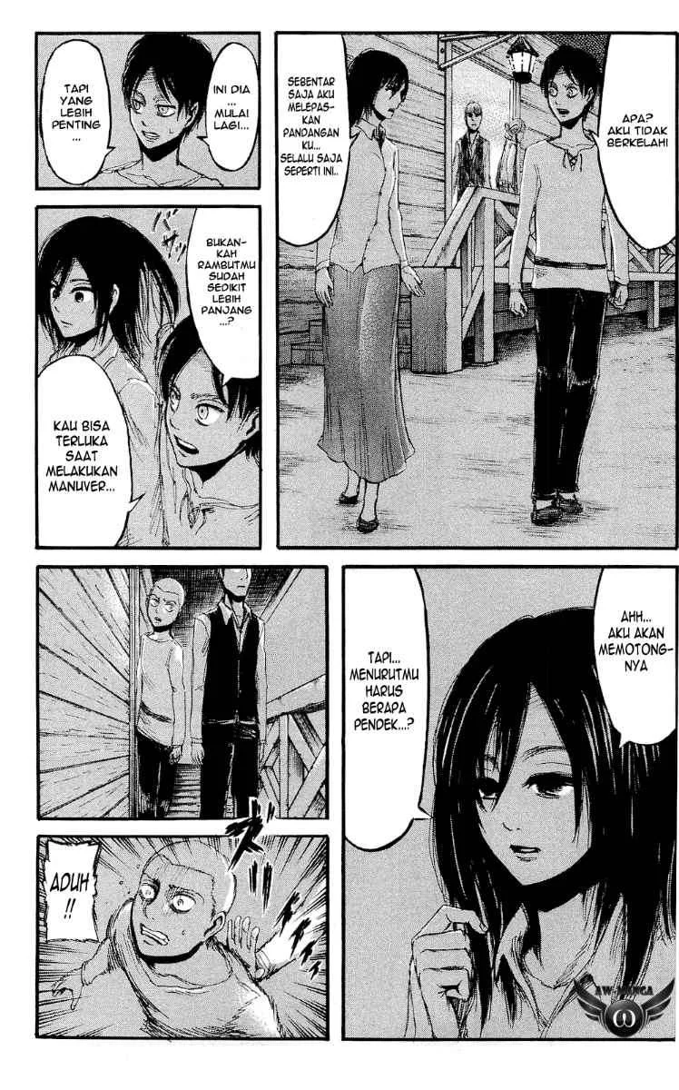Shingeki no Kyojin chapter 15 halaman 32