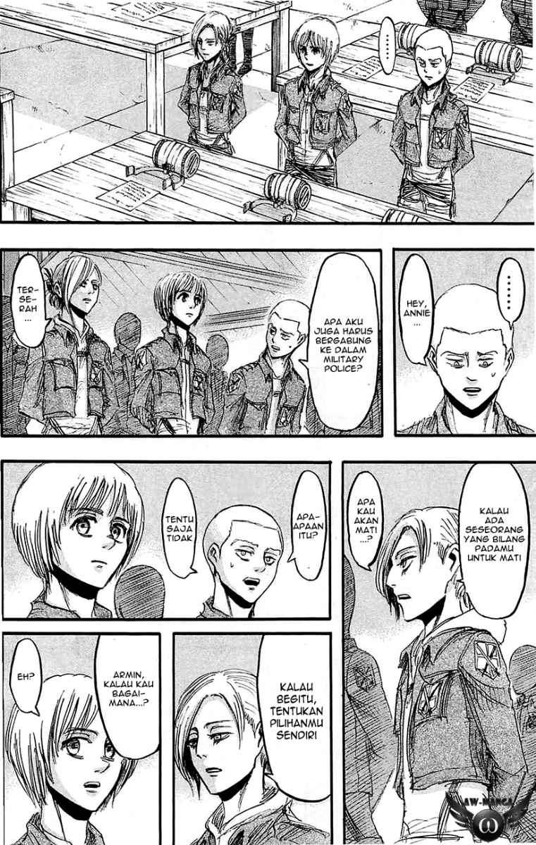 Shingeki no Kyojin Bab 21 halaman 8