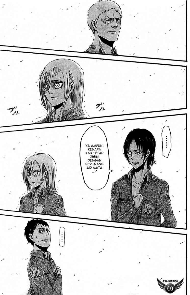 Shingeki no Kyojin Bab 21 halaman 33