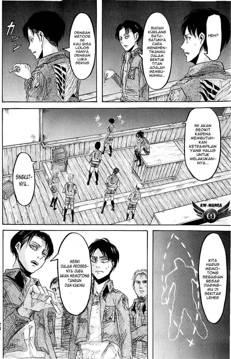 Shingeki no Kyojin Bab 25 halaman 32