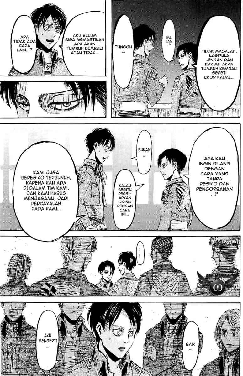 Shingeki no Kyojin Bab 25 halaman 33