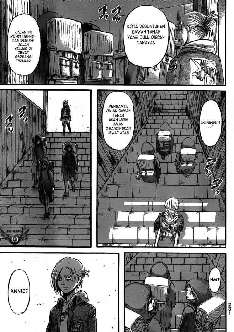 Shingeki no Kyojin Bab 31 halaman 33