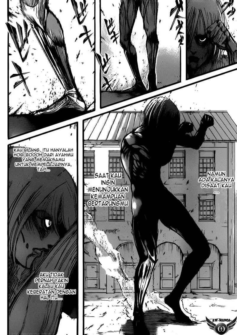 Shingeki no Kyojin Bab 33 halaman 22