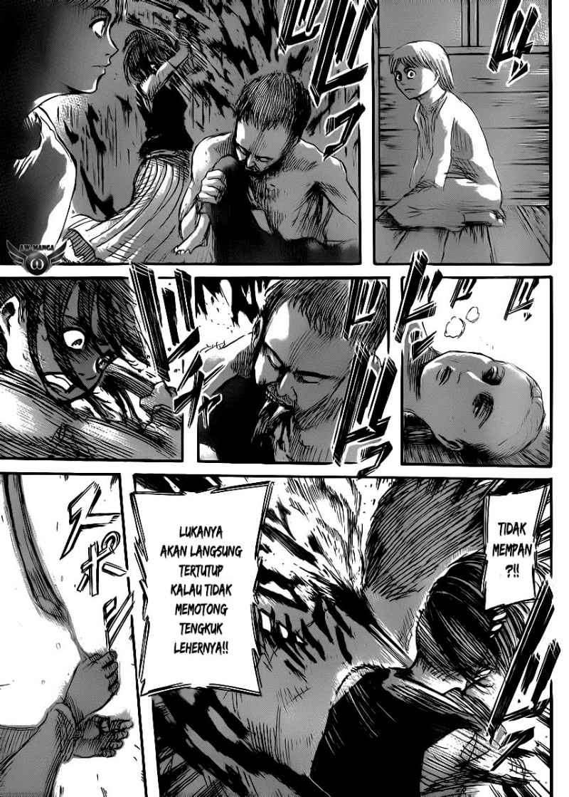 Shingeki no Kyojin Bab 36 halaman 23
