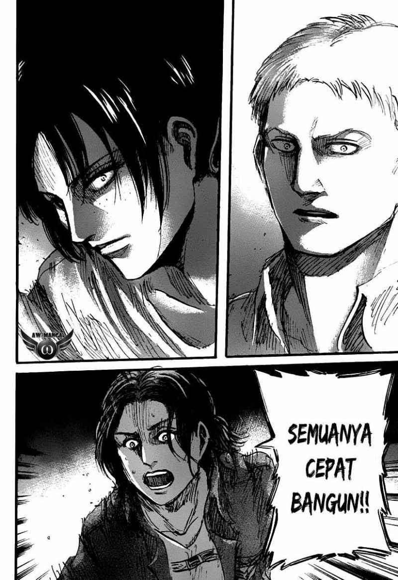 Shingeki no Kyojin Bab 38 halaman 33