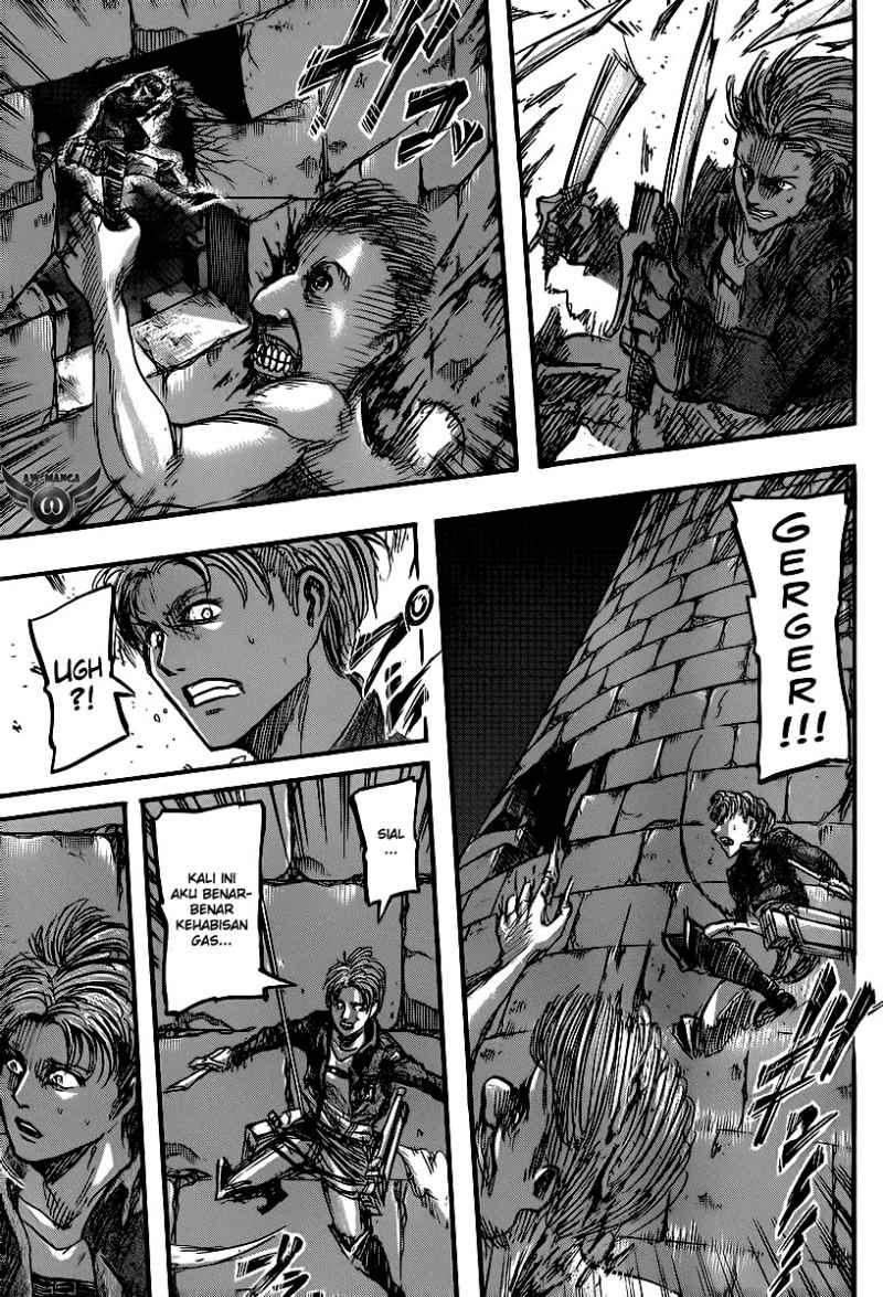 Shingeki no Kyojin Bab 40 halaman 11