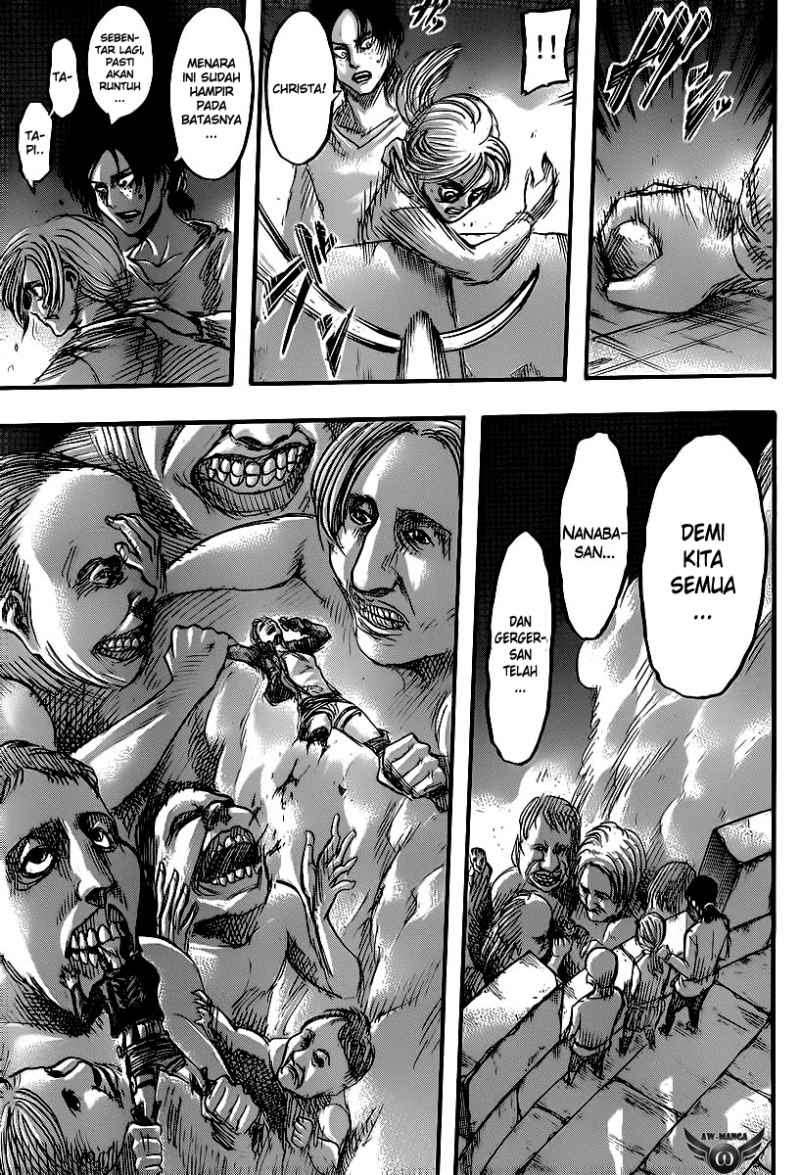 Shingeki no Kyojin Bab 40 halaman 15