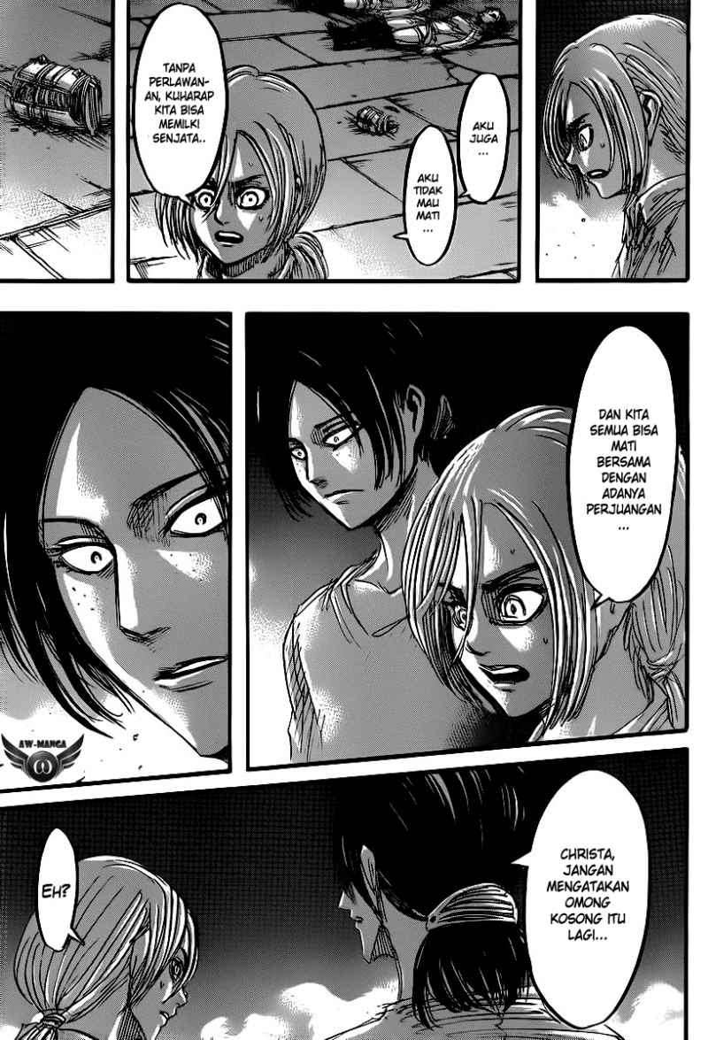 Shingeki no Kyojin Bab 40 halaman 17