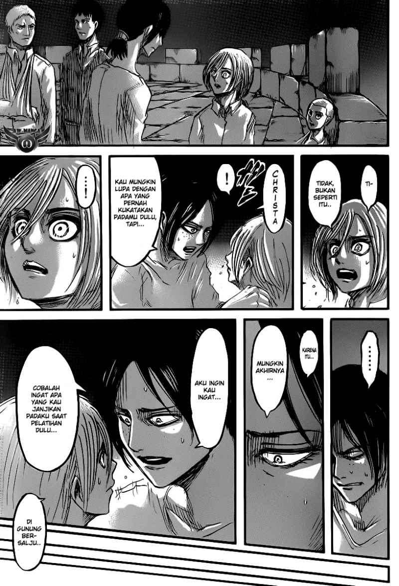 Shingeki no Kyojin Bab 40 halaman 19