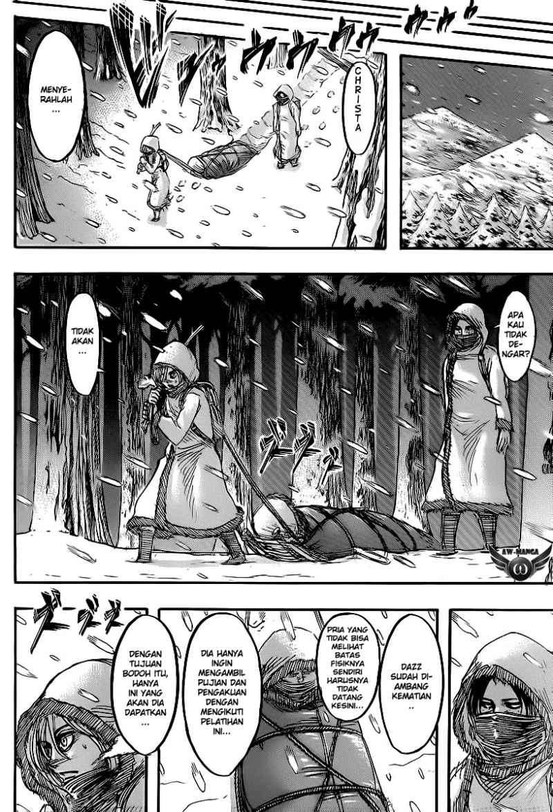 Shingeki no Kyojin Bab 40 halaman 20