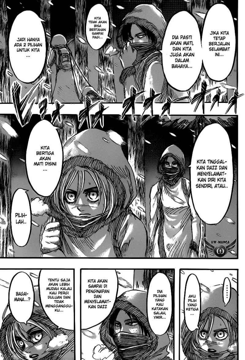 Shingeki no Kyojin Bab 40 halaman 21
