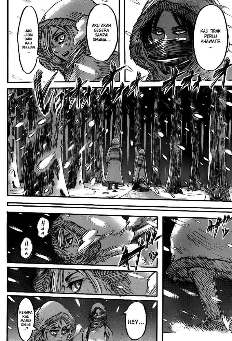 Shingeki no Kyojin Bab 40 halaman 22