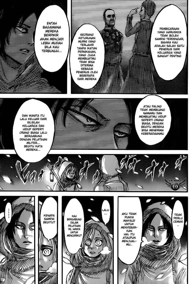 Shingeki no Kyojin Bab 40 halaman 27