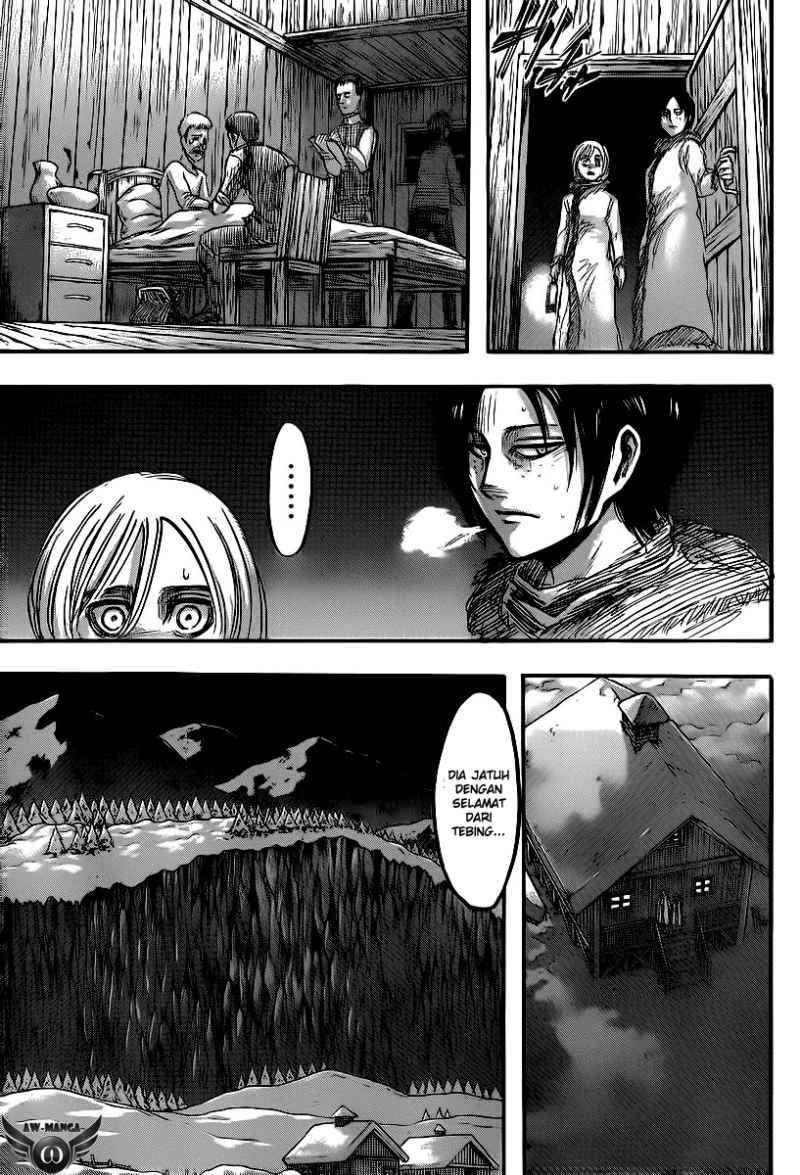 Shingeki no Kyojin Bab 40 halaman 33