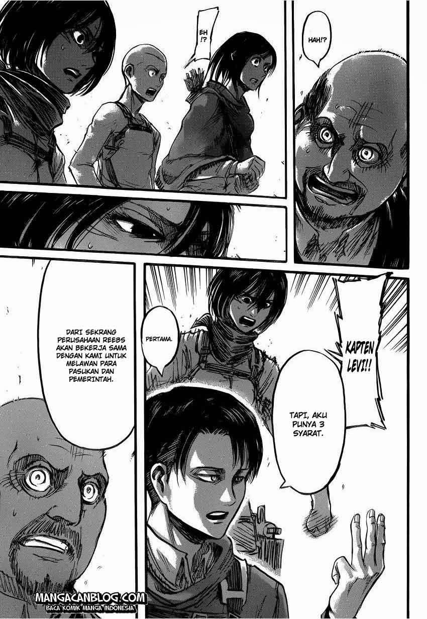 Shingeki no Kyojin Bab 54 halaman 32